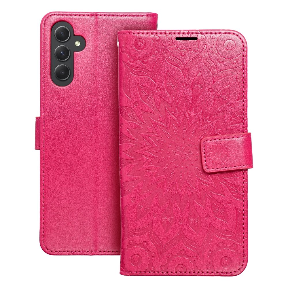 MEZZO Book ümbris jaoks SAMSUNG A54 5G mandala magenta