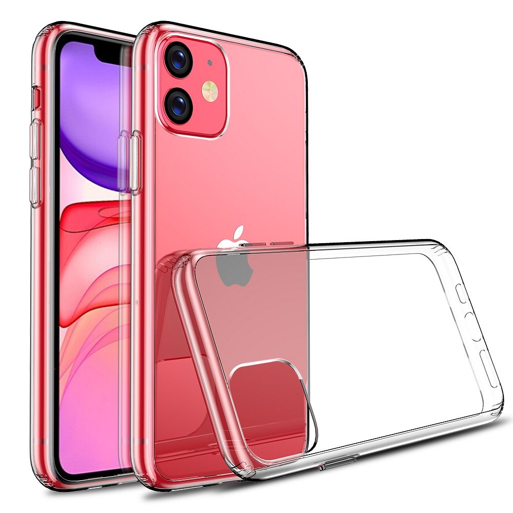 Ümbris jaoks iPhone 11 Clear Ümbris 2 mm Box läbipaistev