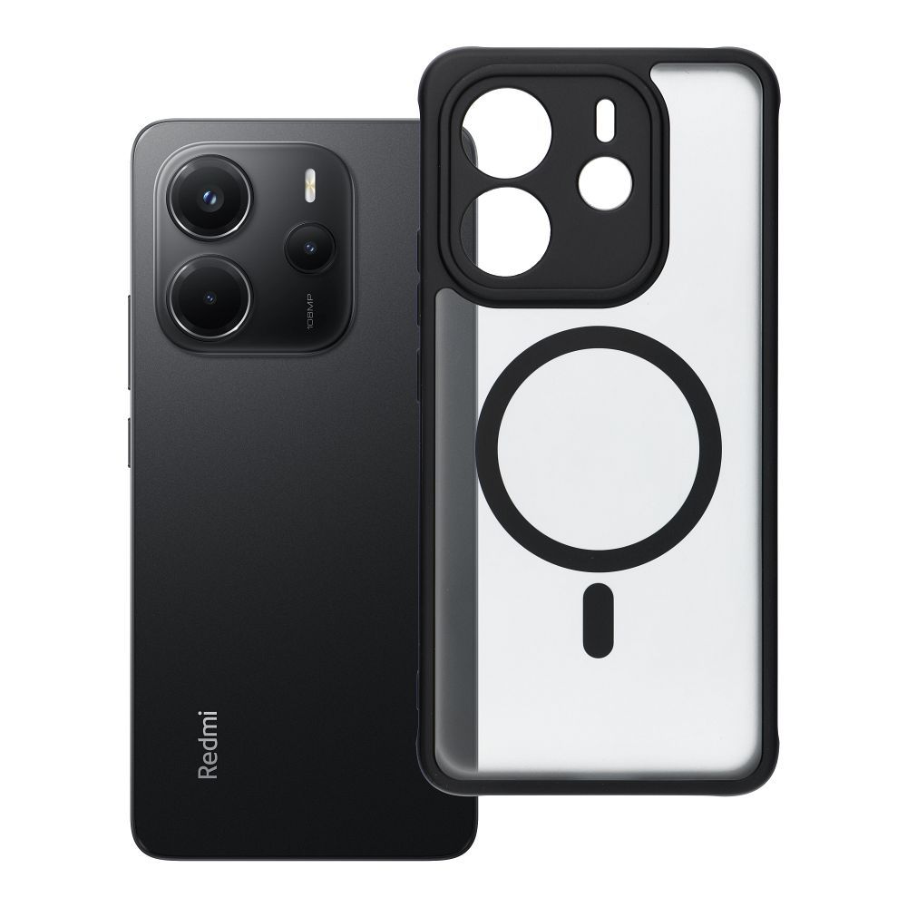 FULL MATTE MAG COVER Ümbris compatible with MagSafe jaoks XIAOMI REDMI NOTE 14 4G must