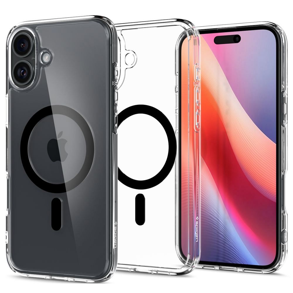 SPIGEN ümbris ULTRA HYBRID MAG compatible with MagSafe jaoks IPHONE 16 Plus must