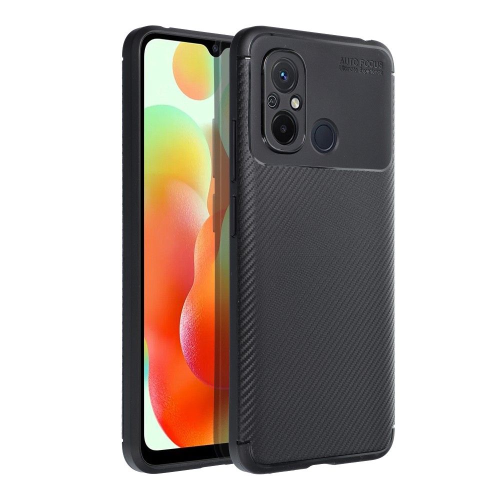 Ümbris jaoks Xiaomi Redmi 12C Carbon Premium must
