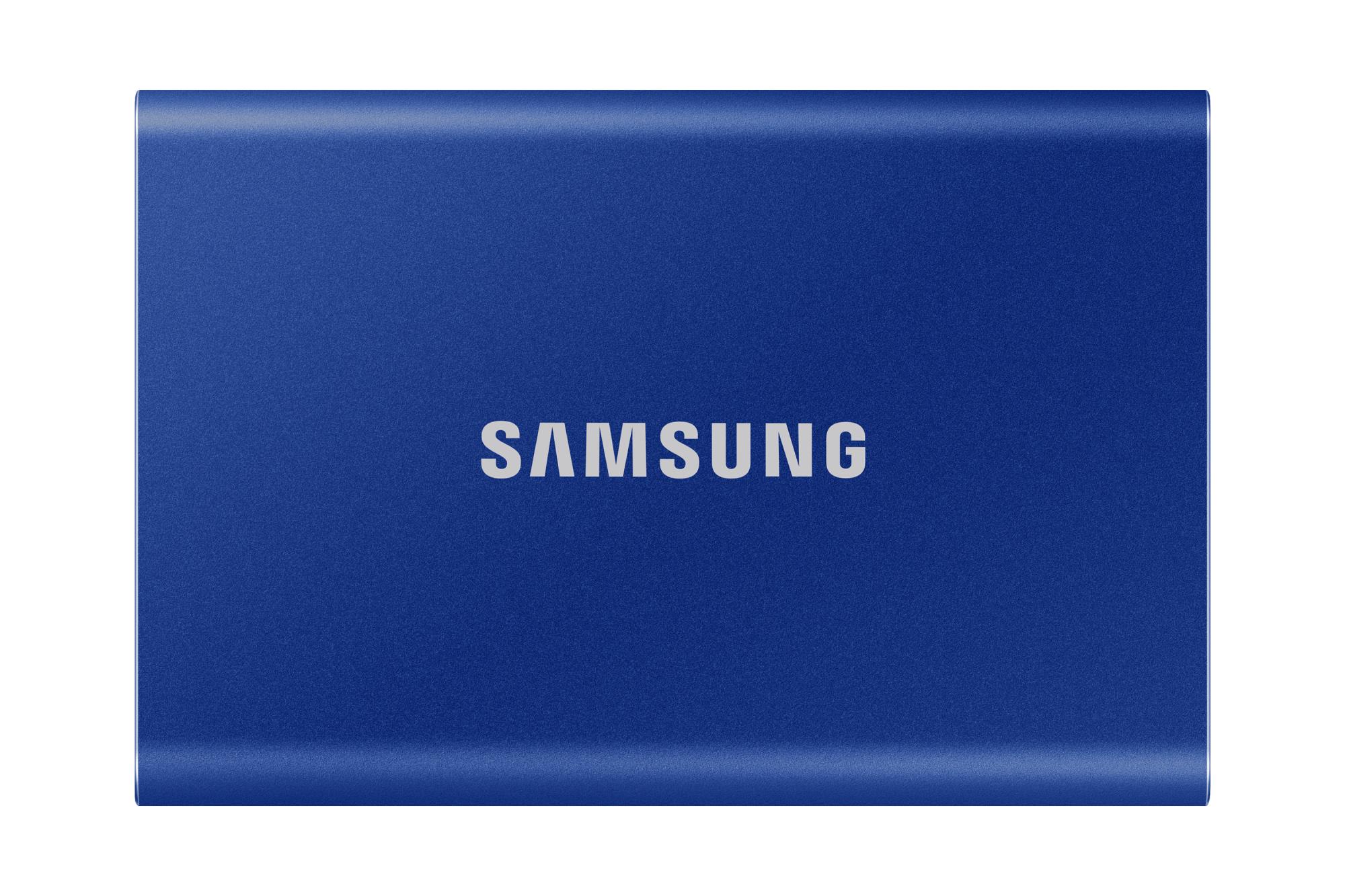Väline SSD|SAMSUNG|T7|1TB|USB 3.2|Kirjutamiskiirus 1000 MBytes/sec|Lugemiskiirus 1050 MBytes/sec|MU-PC1T0H/WW