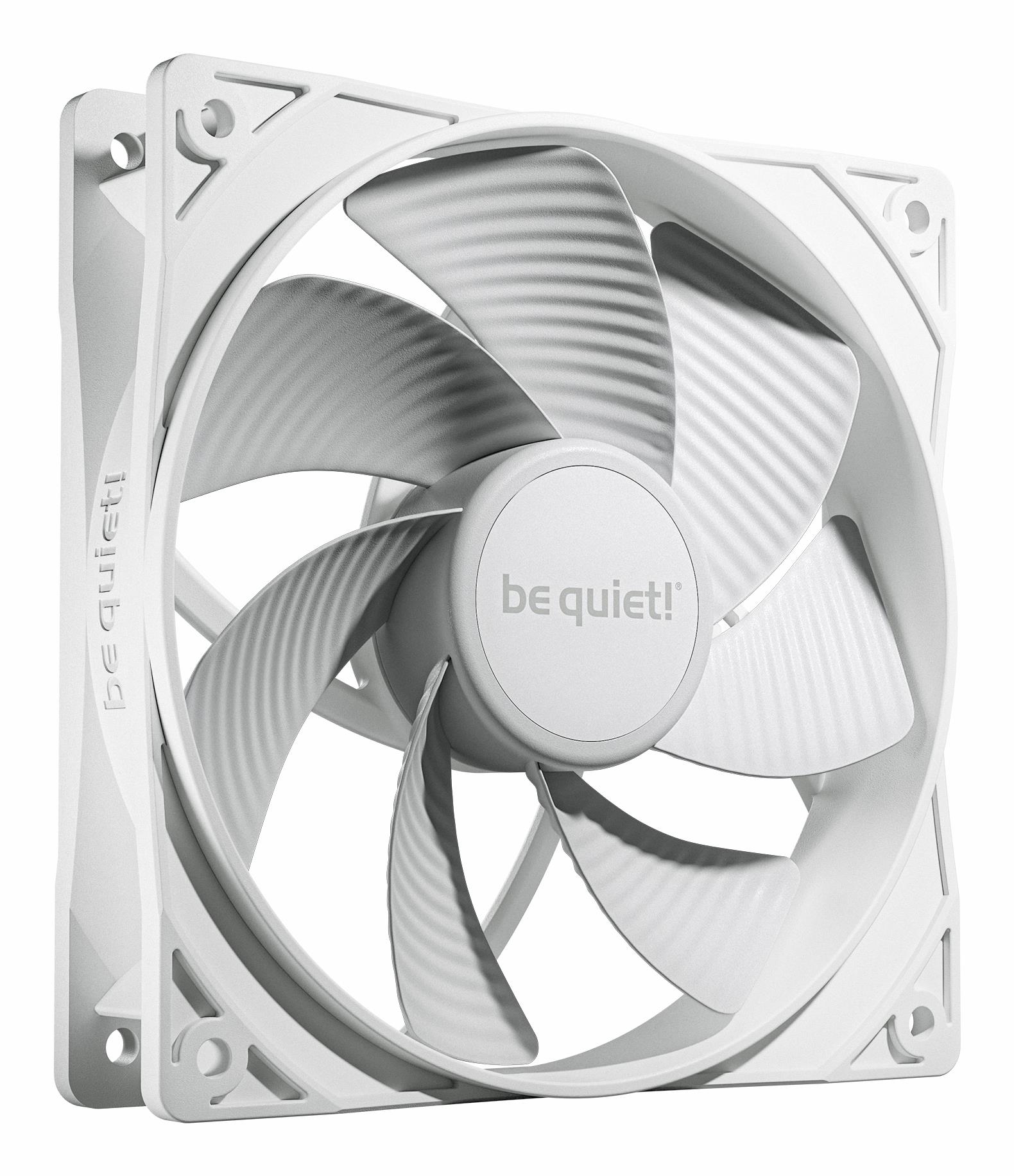 Korpuse ventilaator 120mm Pure Wings 3 PWM Valge 3 tk. BL136 Be Quiet