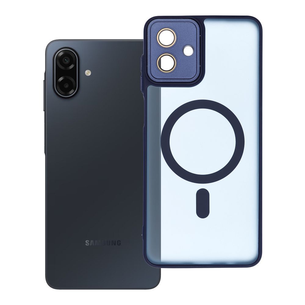 VARIETE MAG COVER Ümbris compatible koos MagSafe jaoks SAMSUNG A07 tumesinine sinine