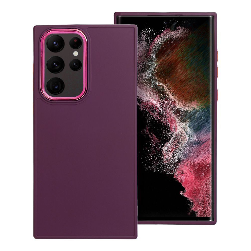 FRAME Ümbris jaoks SAMSUNG S22 Ultra lilla