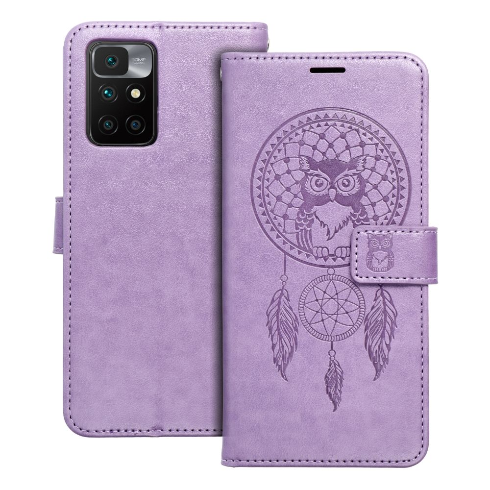 MEZZO Book ümbris jaoks XIAOMI Redmi 10 / 10 2022 dreamcatcher lilla