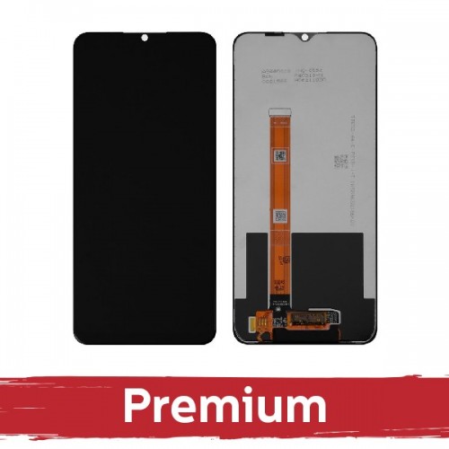 LCD Display Compatible With Realme C21Y / C25Y (4G) Black OEM
