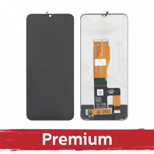 LCD Display Compatible With Realme C33 / C30 / Narzo 50i Prime (4G) Black OEM