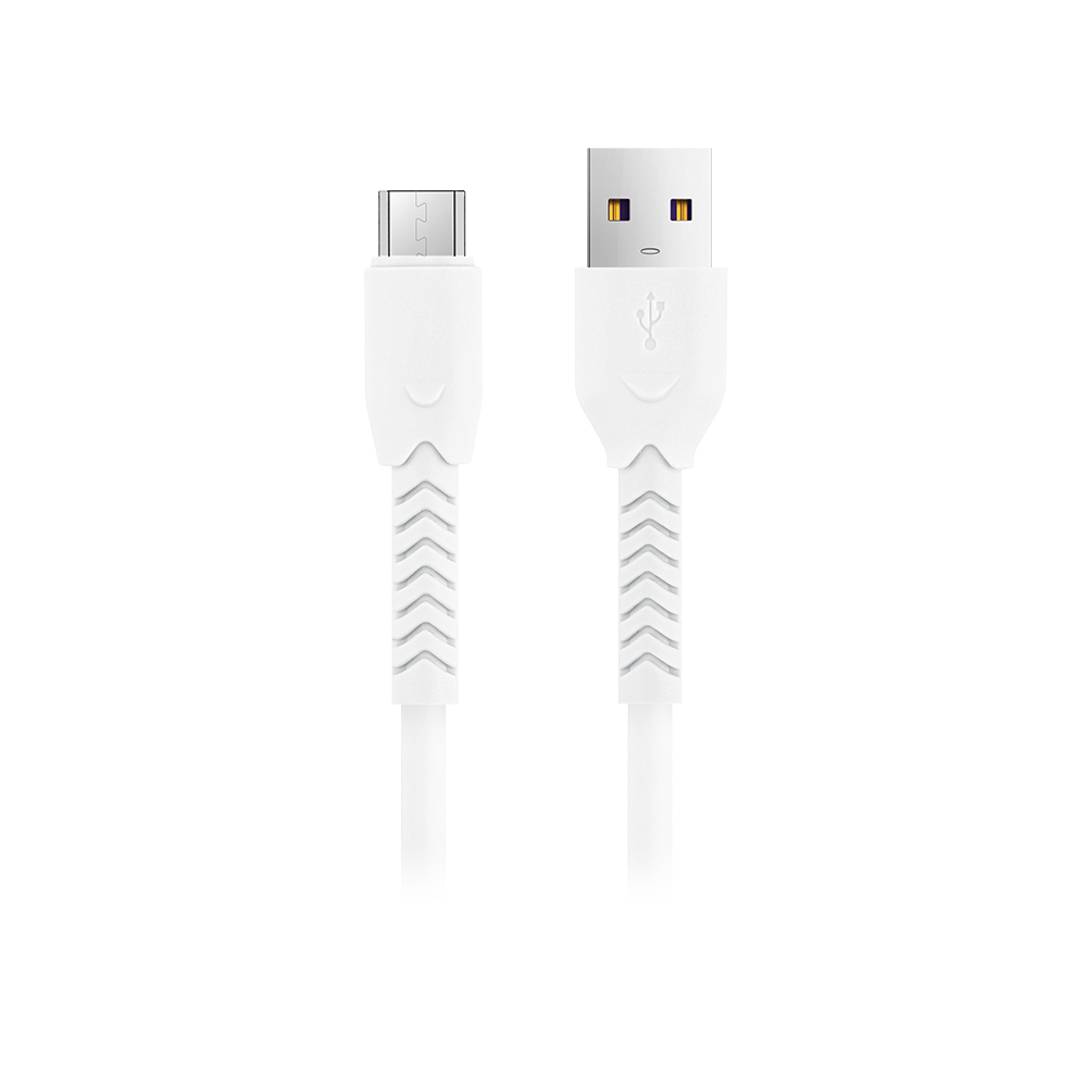 Maxlife MXUC-04 cable USB - microUSB 1,0 m 3A valge