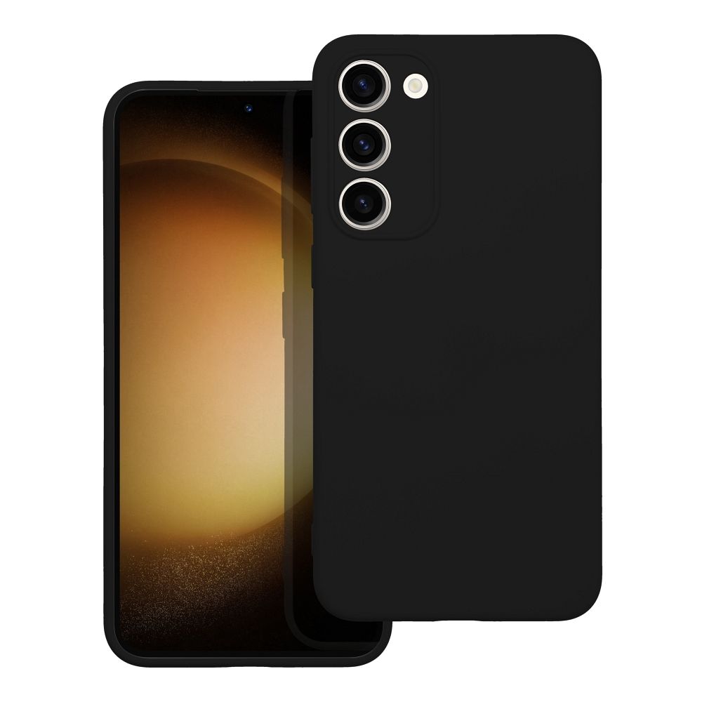 Чехол для Samsung S23 PLUS Silicone чёрный