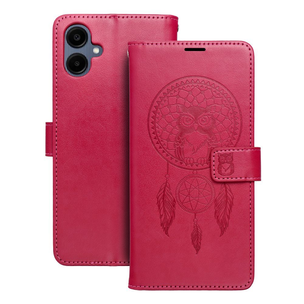 MEZZO Book ümbris jaoks SAMSUNG A06 dreamcatcher magenta