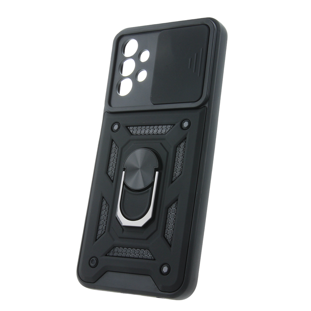 Defender Slide ümbris jaoks Samsung Galaxy A13 4G must