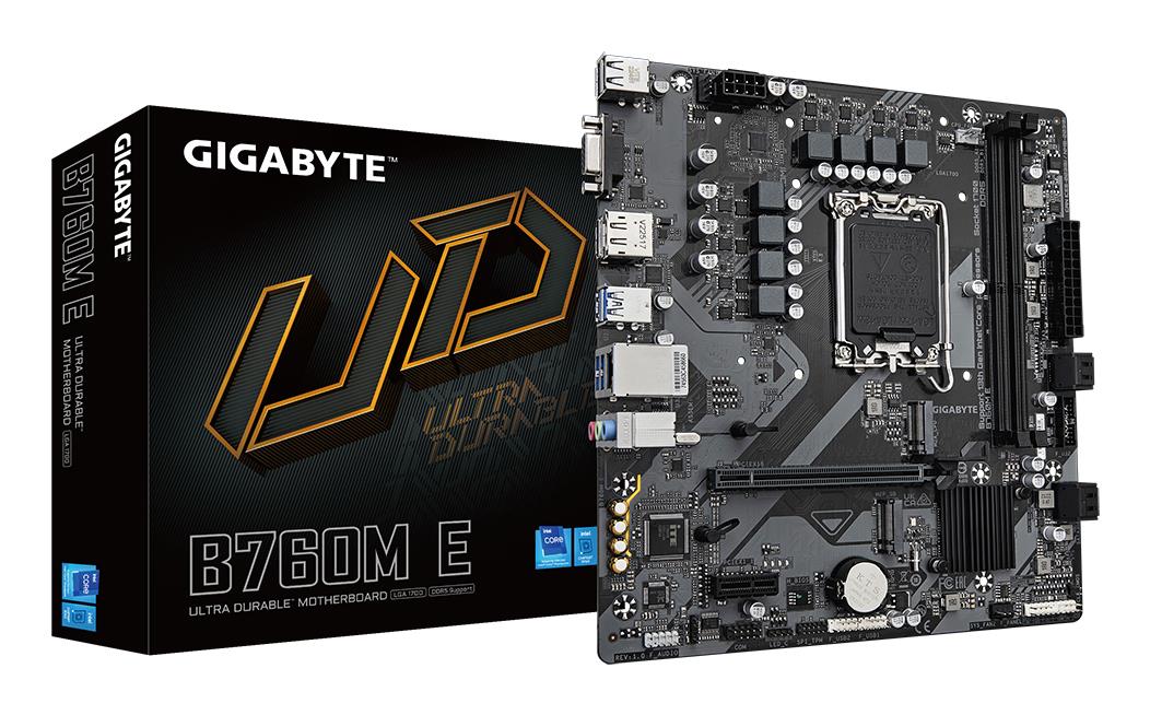 Emaplaat GIGABYTE Intel B760 LGA1700 DDR5 Micro-ATX