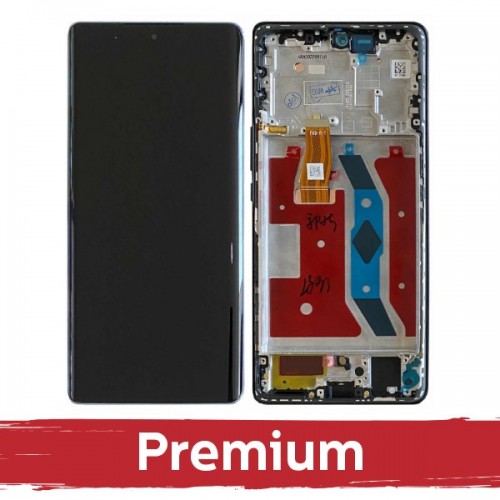 LCD Display Compatible With Huawei Magic5 Lite with Frame / Midnight Black / OEM