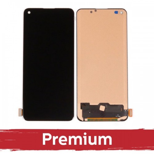 LCD Display Compatible With OPPO A74 / A54 5G Black OEM