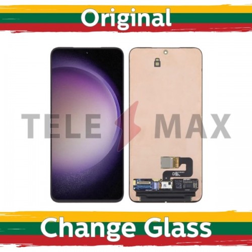 LCD Display Compatible With Samsung S911 S23 Black (Renewed: Telemax) (NoFrame version)