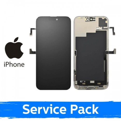 LCD Display Compatible With iPhone 15 Pro Max Black (Service Pack)