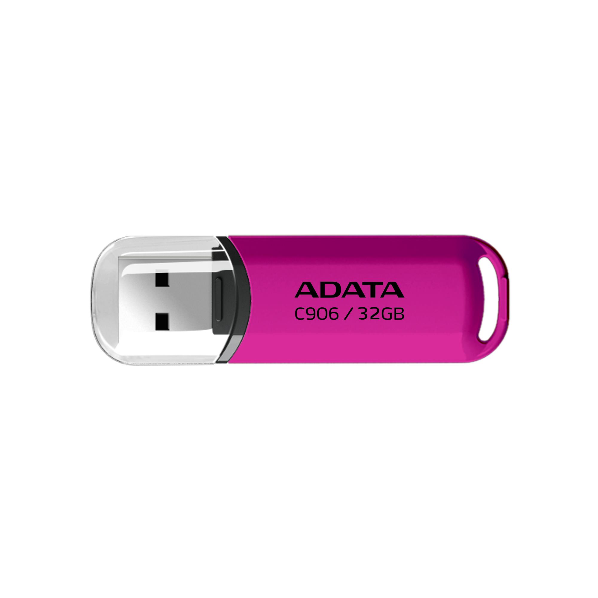 USB mälupulk USB2 32GB roosa Adata C906