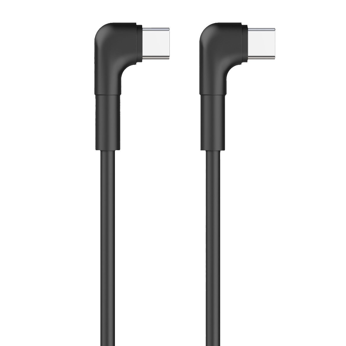 Maxlife MXUC-09 angle cable USB-C - USB-C 1,0 m 60W must