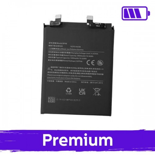 Battery Compatible With Xiaomi Redmi Note 12 Pro 5G / Poco F5 5G / X5 Pro 5G BP4K (OEM)