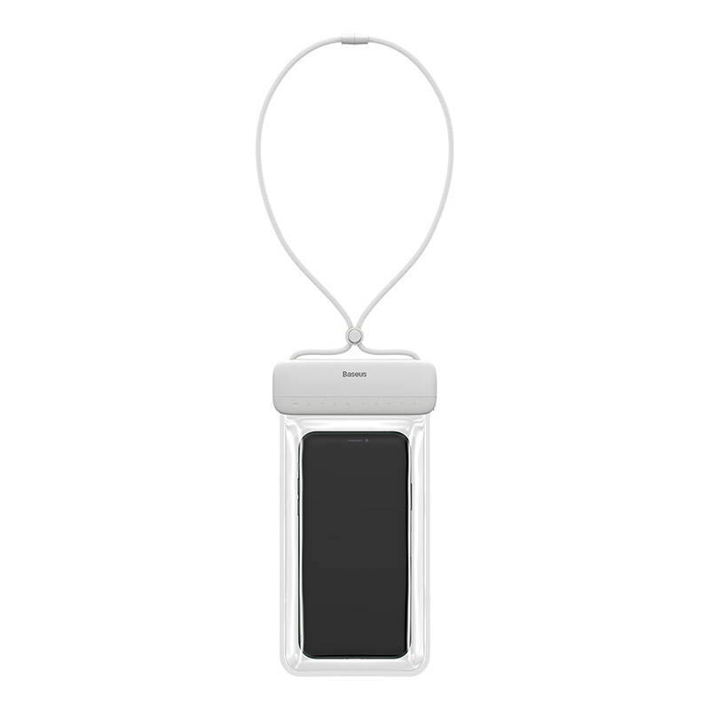 Waterproof phone ümbris Baseus AquaGlide (valge)