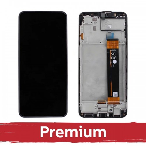 LCD Display Compatible With Samsung A236 A23 5G Black with Frame OEM