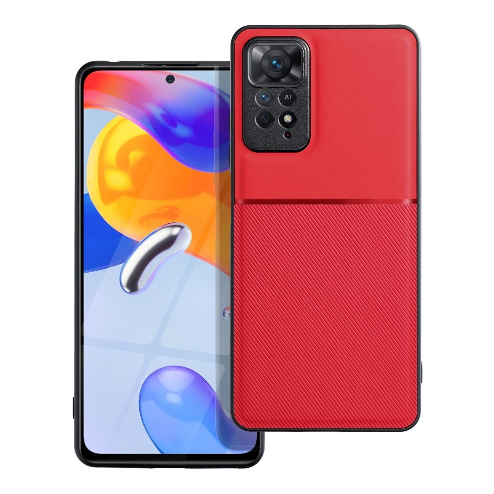NOBLE ümbris jaoks XIAOMI Redmi Note 11 Pro / 11 Pro 5G punane