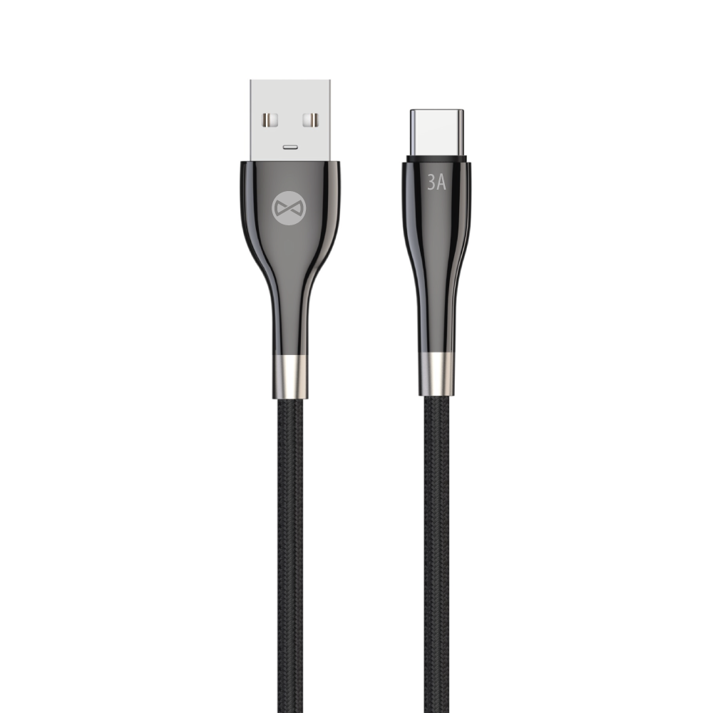 Forever Sleek kaabel USB - USB-C 1,0 m 3A must
