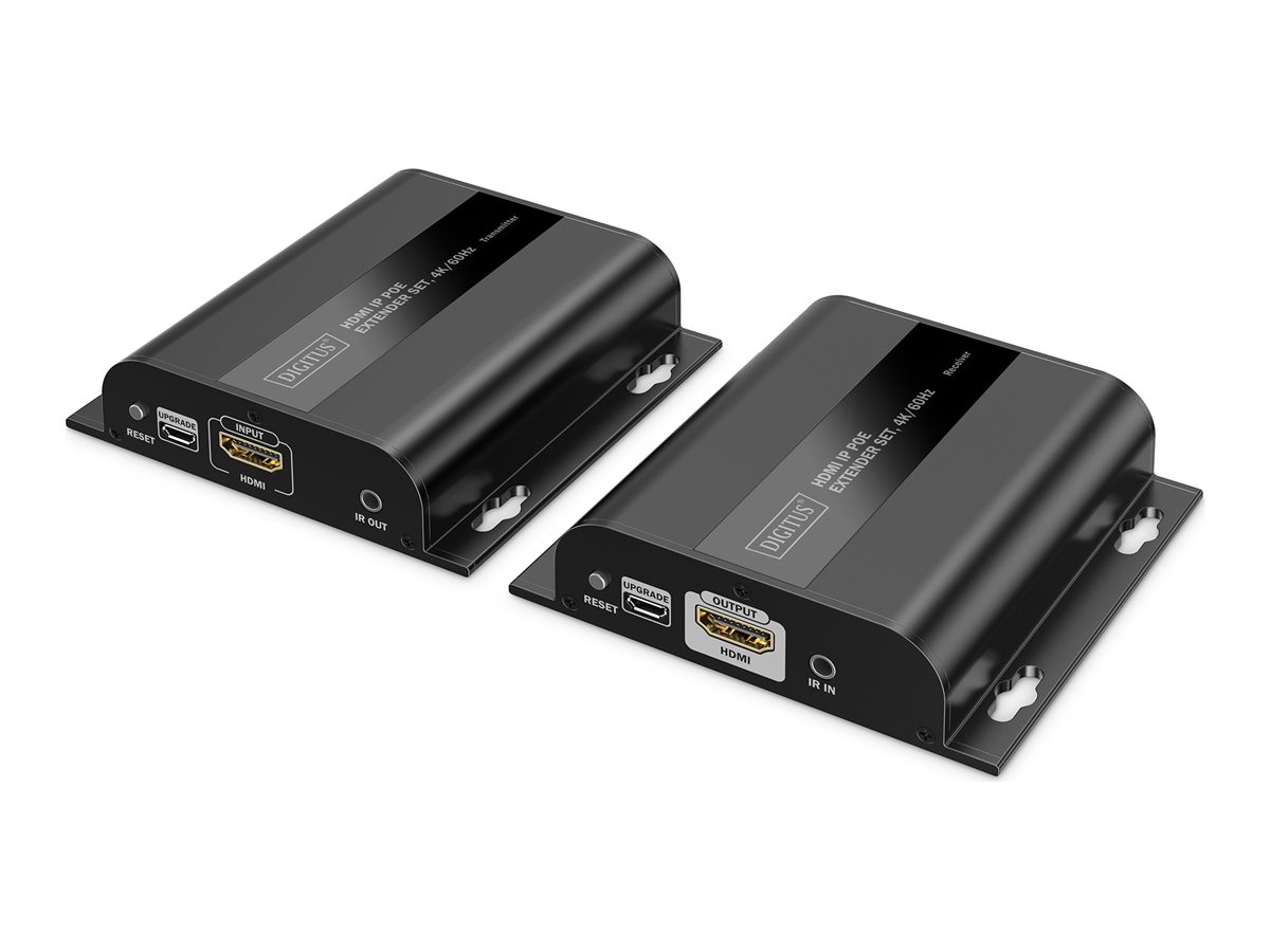 Digitus HDMI IP pikendaja komplekt 4K/60Hz 120m