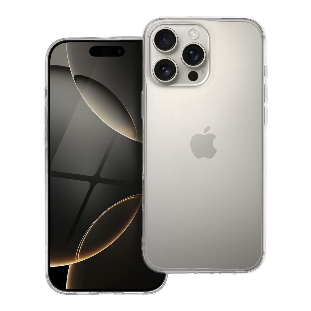 CLEAR Ümbris 2 mm jaoks IPHONE 16 Pro Max läbipaistev