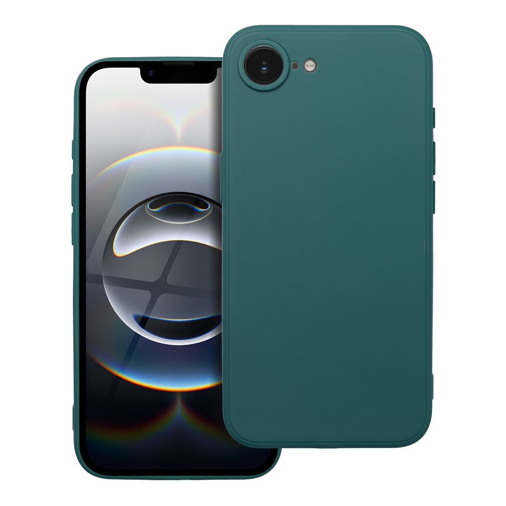 MATT ümbris jaoks IPHONE 16e (SE 4 2025) tumeroheline