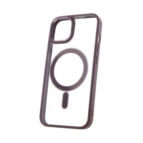 Telefoni Ümbris "MagCase Satin" Apple iPhone 16 Pro Bordo