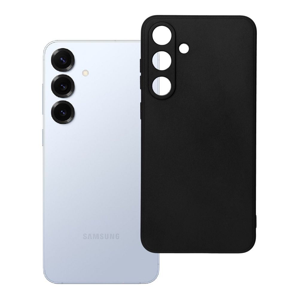 SOFT Ümbris jaoks SAMSUNG S25 Plus must