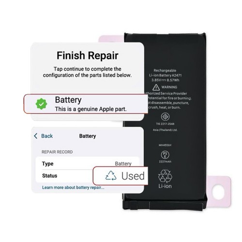 Battery Compatible With iPhone 12 Mini / Self-Diagnosable / 2227mAh