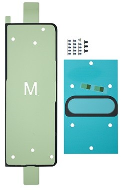 Kleebiste komplekt tagakaanele Samsung F926 Z Fold3 5G originaal (teeninduspakett)