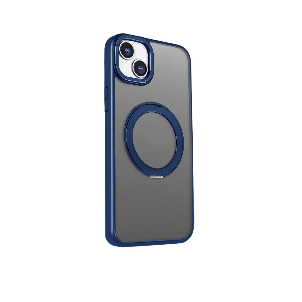 Mag Ring Rotating ümbris jaoks iPhone 14 Pro 6,1" tumesinine