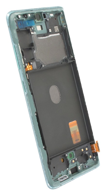 LCD ekraan Samsung G780/G781 S20 FE puuteekraani ja raamiga Cloud Mint Green originaal (kasutatud, Grade B)