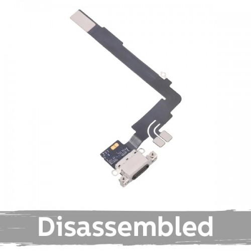 Laadimispistik ühilduv iPhone 16 Pro Max-iga koos šleifiga / Natural Titanium / (100% originaal / lahti võetud)