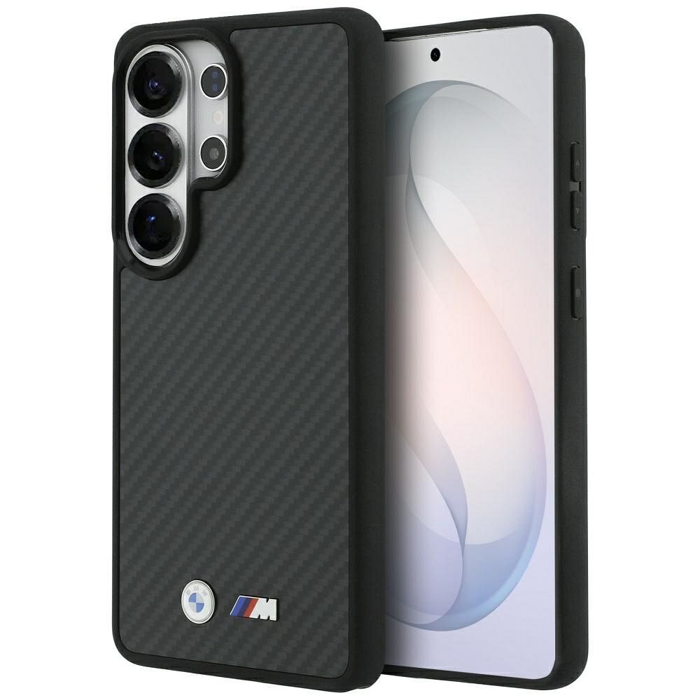 BMW M Kevlar Logo MagSafe Ümbris for Samsung Galaxy S26 Ultra - must