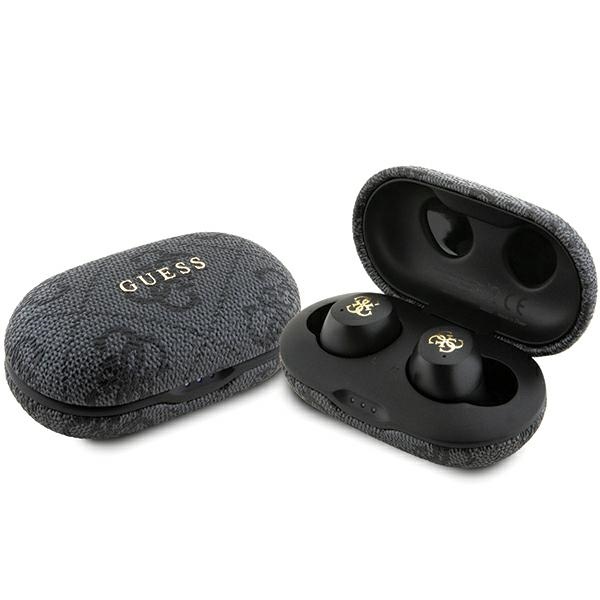 Guess 4G Metal TWS Headphones with ENC Charging Station - Must