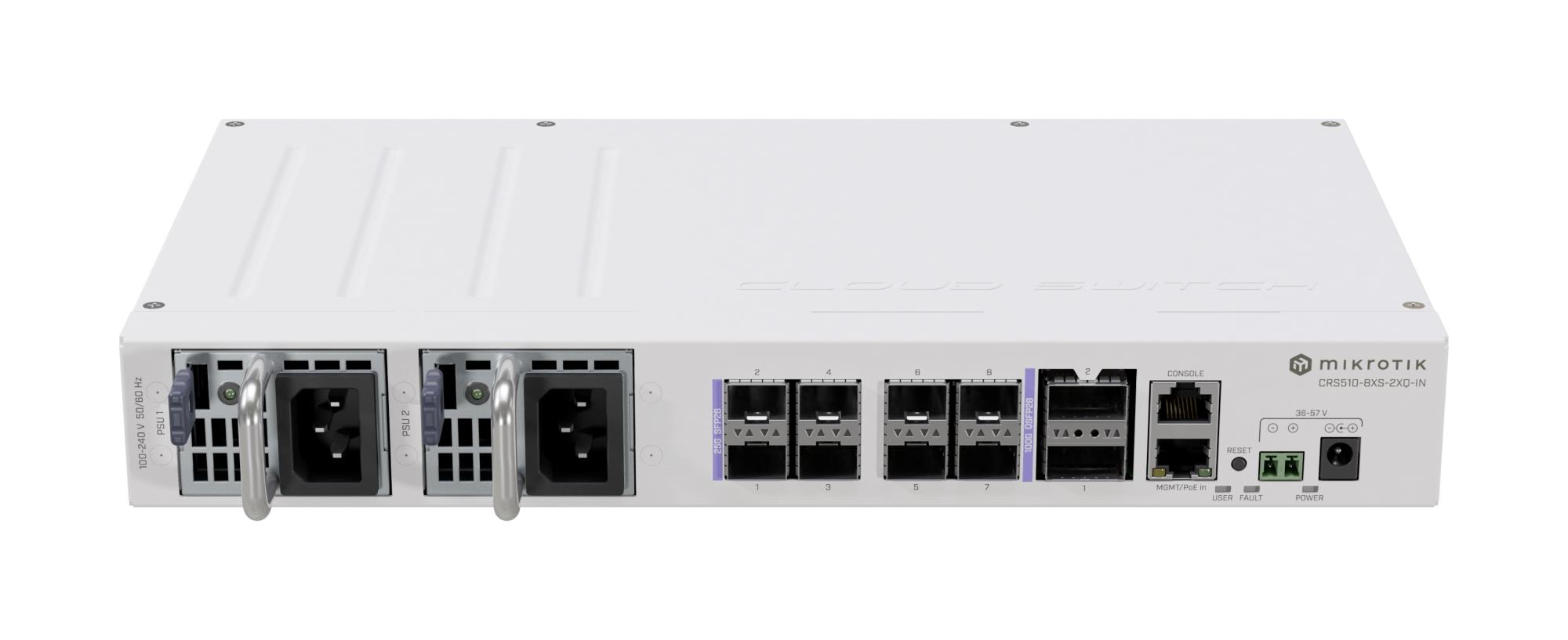 Kommutaator MIKROTIK 10xSFP28 1xConsole