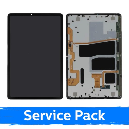 LCD ekraan ühilduv Samsung X736 / X730 Tab S11 must (Service Pack)
