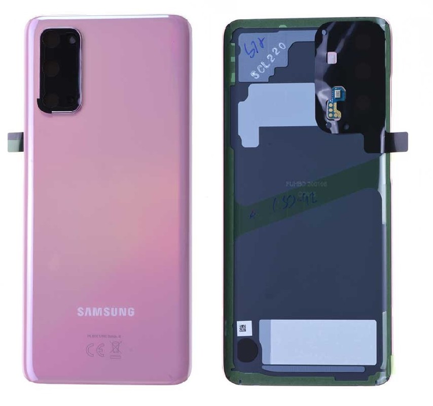 Tagakaas Samsung G980/G981 S20 Cloud Pink originaal (kasutatud, Grade B)