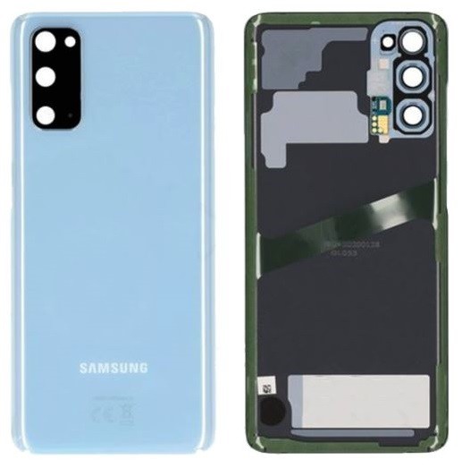Tagakaas Samsung G980/G981 S20 Cloud Blue originaal (kasutatud, Grade B)