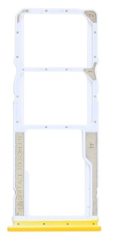SIM card holder Xiaomi Poco M4 Pro 4G POCO Yellow ORG