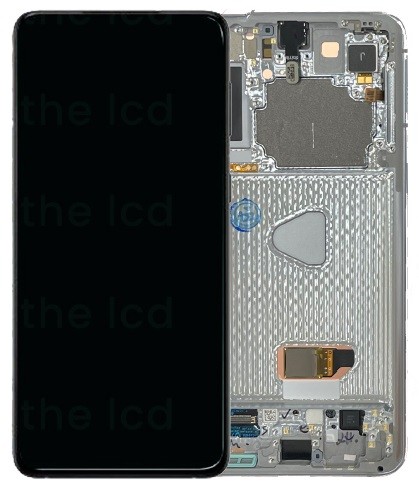 LCD ekraan Samsung G996 S21 Plus puuteekraani ja raamiga Phantom Silver originaal (kasutatud, Grade B)