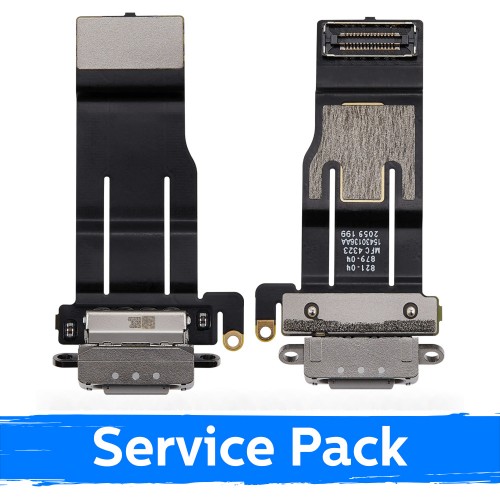 Laadimispesa ühilduv Apple iPad Pro 13 (2024) Gen7 koos flex / hõbedane / (Service Pack)