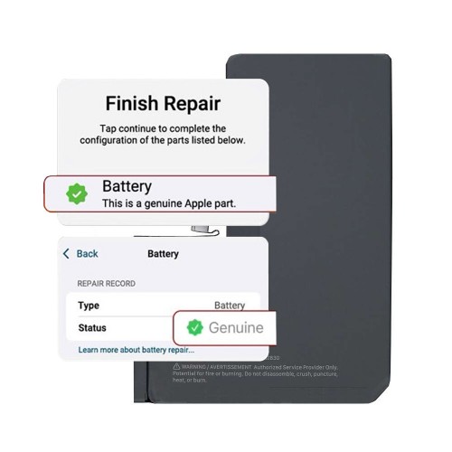 Battery Compatible With iPhone 14 Pro Max / Self-Diagnosable / Settings: Genuine /