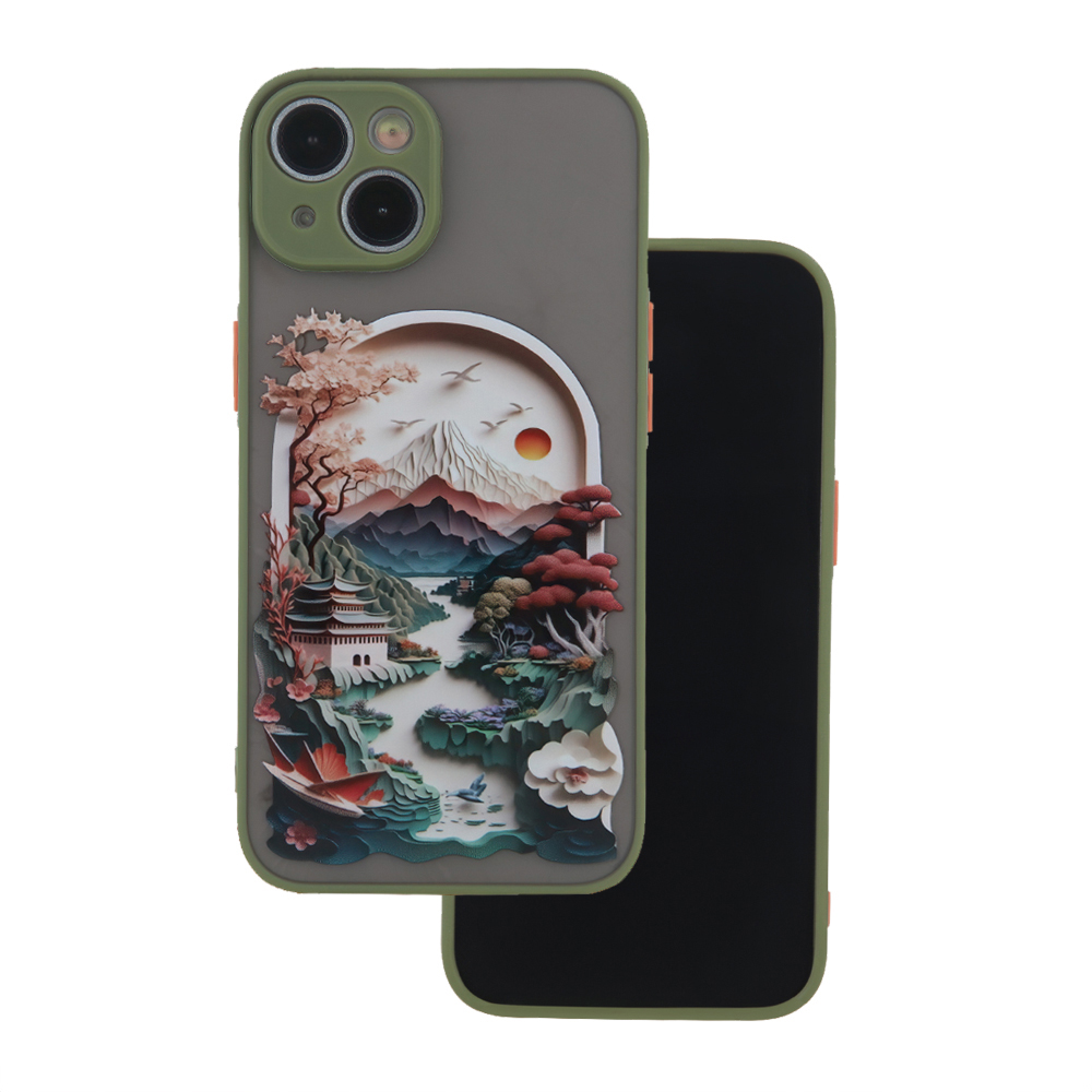 Ultra Trendy ümbris jaoks Samsung Galaxy A34 5G Travel roheline
