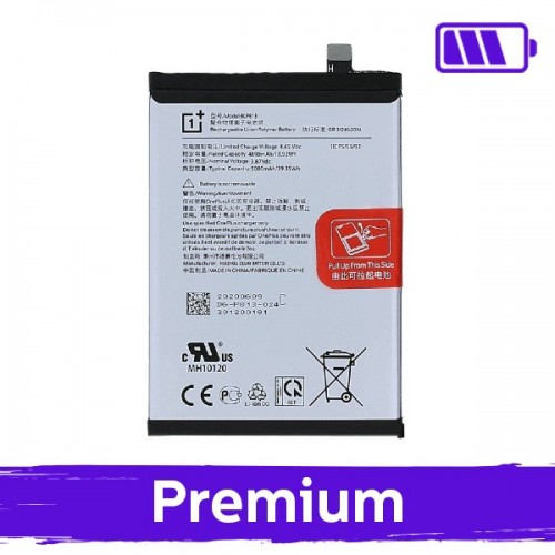 Battery Compatible With OnePlus Nord N100 BLP813 5000mAh (OEM)